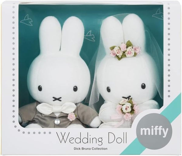 Miffy結婚公仔結婚吉祥物禮物一對 Miffy Wedding doll