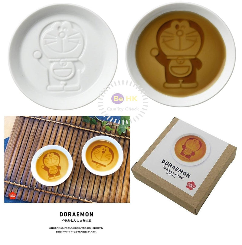 Doraemon plate soy sauce plate dish mini plate made in Japan 日本製 多啦A夢 叮噹碟 醬油碟迷你碟