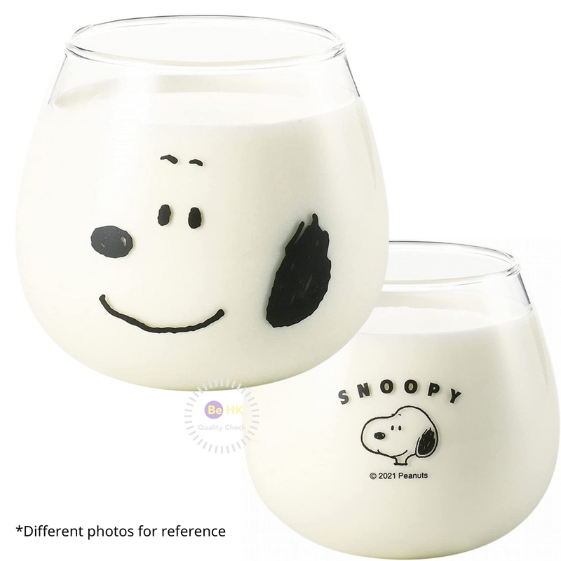 Snoopy cup tumbler 史諾比不倒翁玻璃杯  BeautifulHK.com