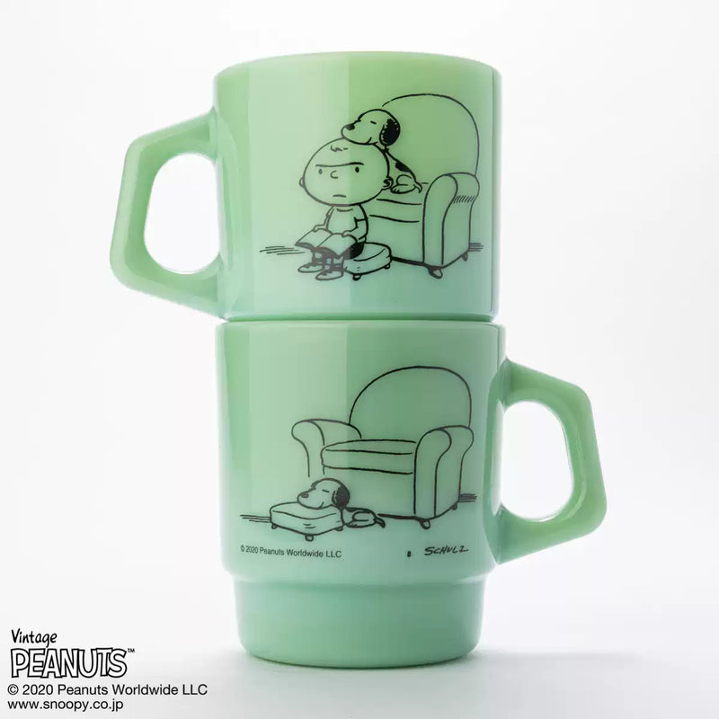 Fire King - Japan Peanuts 70's Celebration Collection Snoopy Mug