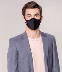 即日送貨 MEO Lite Reusable Mask 重用口罩 Black KN95 PM0.1 - Large